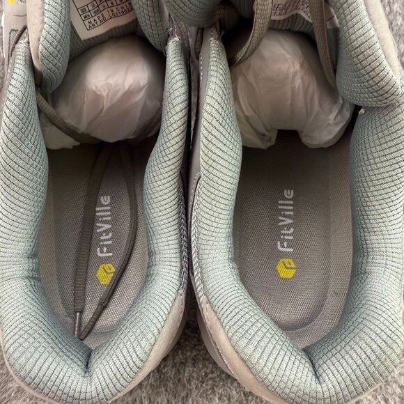 ✅Mens 15EW FitVille Rebound Core Grey Running/Walking Shoes Athletic Comfort - Picture 3 of 13
